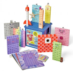 Numberblocks MathLink Cubes Heroes koos Zero aktiivsuskomplektiga Matemaatiline m&auml;nguasi Jaapani veebijuhendiga Vanus 96930 (552 kuubikut) - - 3+ - (Autentne toode)