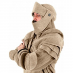 Halloweeni kampsun Ratsu Kapuutsiga T&otilde;mblukuga Mask Pullover Kott Jakk Kampsun &Uuml;likond M khaki