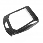 AFDT Auto Interj&ouml;&ouml;r BMW 5. seeriale G60 M5 G90 i5 M60 2024 Ehtne s&uuml;sinikkiust keskkonsoolipaneeli viimistlus Dekoratiivsed kleebised Glossy Carbon Fiber