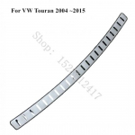 VW Volkswagen Touran 2004 2005~2015 jaoks Roostevabast terasest Ukse tagumine kaitseraua kaitse L&auml;vepakk Pagasiruumi astmelaud Viimistlus Auto lisatarvikud h&otilde;be