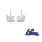 Swarovski Lifelong Bow Kunstkristallist K&otilde;rvar&otilde;ngad Naistele Valge One Size-Original brand box (color random) valge