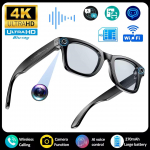 AI Nutiprillid 800MP Pikslikaamera Foto Video P&auml;ikeseprillid AI ChatGPT T&otilde;lge Salvestus Kontorikoosolek Bluetoothi K&otilde;ne Prillid UV-kaitse Unisex A
