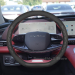 Nahast autojuhtimiskangi kate EXEED RX C-DM 2025 Omoda C9 9 2024 jaoks Kate Katekate Auto Chery Omoda C9 Tarvikud 2025 D-Type-Black
