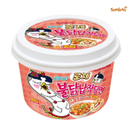 Samyang Rose Hot Chicken Flavor Lame Klaasnuudel Topsis 169,4 g / Kotis 140 g / Korea Nuudel, Kfood, Autentne Korea Toit Large Cup 169.4g x 4ea beige
