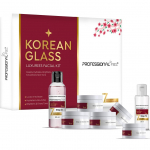 Professionaalne tunne Korea klaasist luksuslik n&auml;ohoolduskomplekt, kristallselge s&auml;ra, s&uuml;gavalt niisutav (Komplektis 7) 300 grammi