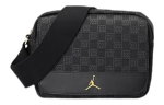 Jordan Pol&uuml;ester Crossbody kott, Monogrammiga kott, &Otilde;lakott Tavaline Unisex Must FJ6790-010 gray