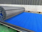 Tehase k&otilde;rge vedrustusega p&otilde;randamatt Kohandatav rull Judo Vin&uuml;&uuml;l Maadlus Kokkupandav Karate Taekwondo Jiu Jitsu Tatami XPE Cheerleadingi matt 42ft*6ft ( 1300cm*183cm) sinine