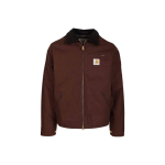 Carhartt WIP FW25 Detroit Pruun Jakk Klassikaline Detroit Logo Plaaster T&otilde;mblukk L&otilde;tv Pikkade Varrukatega Jakk Meeste jakid I015264-1YL-01 XL black