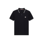Moncler Suvi21 Puuvillane L&uuml;hikeste Varrukatega Polo S&auml;rk Meeste topid Tume-Sinine 8A7060084556773 M gray