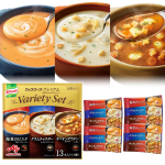 Ajinomoto Knorr Tassipirukad Premium Valik 3 T&uuml;&uuml;pi 13 Pakki Krevettide Bisque Karulaugusupp Sibul Luksuslikud K&ouml;&ouml;giviljad white
