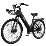 Elektriline jalgratas Pixar C1 Pro 250W mootoriga 27,5 rehviga Linna commuter elektriline jalgratas 36V 18Ah H&uuml;draulilised pidurid 7-k&auml;iguline LCD-ekraan Tippkiirus 25 km/h must