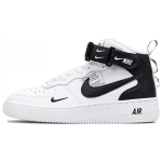 Nike Air Force 1 keskmise s&auml;&auml;rega rulaketsid Must Valge Unisex AV3803-100 36 white