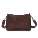 Ehtne Nahast Naiste Kott &Uuml;he&otilde;laline Matt Veisenahast Totes Kott Suure Mahutavusega Retro Ni&scaron;idisain Crossbody Kott Juhuslikult small kohv