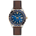 Versace meeste Hellenyium GMT &Scaron;veitsi kvartsikell 42 mm V11080017 sinine