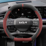 Soe seemisnahast roolikate UUELE KIA Sportage EV3 EV5 EV9 K9 2025 2026 talveks Soe k&uuml;ttega Auto siseaksessuaarid