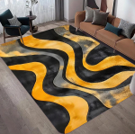 P&otilde;hjamaade Suure Pindalaga Oranžikaspruun Vaip elutuppa Kerge Luksuslik Sisustus Lihtsalt Puhastatav Pehme Vaip magamistuppa Libisemisvastane P&otilde;randamatt 120cm x 160cm orange