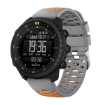 SUUNTO Core 2 Silikoonist K&auml;ekella Rihm Veekindel Higikindel Spordirihm V&auml;litingimustes Sukeldumine Fitness Asendusrandmeosa for SUUNTO Core2 gray