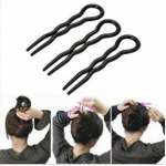 Valik Lemmik Magic Simple kiire spiraalne juuksepunutis Twist Styling Tool Clip pin 3tk/1 komplekt must