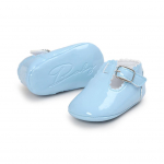 PU-nahast beebiprintsessi kingad Mood Solid First Walker Pehme tallaga v&otilde;revoodi v&auml;ikelaste mokassiinid 12-18m sinine
