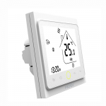 MOES Wi-Fi Smart Thermostat Temperatuurikontroller APP Control 5A &Uuml;hildub Alexa / Google'iga No Wifi valge
