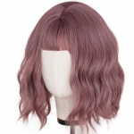 24-tollised/12-tollised pika lainega parukad naistele s&uuml;nteetilisest juustest k&otilde;rge temperatuuriga kiust laineline parukas