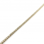 Les Tr&eacute;sors De Lily [N5369] - kullatud k&auml;ev&otilde;ru  Rivi&egrave;res de Cristal  valge kuld - 18 cm 2 mm kuld