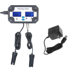 PH/soolsuse m&otilde;&otilde;tja veekvaliteedi tester PH ja soolsuse monitor 2-&uuml;hes veekvaliteedi anal&uuml;&uuml;s US Plug