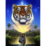 5D DIY Teemantmaal Hunt t&auml;isring puur Teemanttikandid Loom Ristpistes N&auml;put&ouml;&ouml; K&auml;sitsi valmistatud kingitus Full Round 20X30CM punane