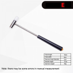 1 tk Mini Hammer Advanced Small Steel Hammer ehete kellade hooldust&ouml;&ouml;riistad E