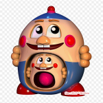Fnaf 6 Egg Baby Freddy Fazbear's Pizzeria Simulator Five Nights At F Triigitavad &uuml;lekanded r&otilde;ivaste jaoks Ts&auml;rki kott Soojus&uuml;lekande kleebised Triikimisplaastrid
