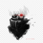 Tokyo Ghouli joonistamine Ken Kaneki Tokyo Ghouli triikraud r&otilde;ivaste plaastritele Aplikatsioonid Kleebised riietele Kuumustundlik kohandatud plaaster