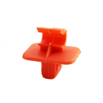 Auto kapoti kapoti varda Stay Clip raami kronsteini hoidik Skoda Roomster Fabia Octavia MK2 2004 - 2012 2013 plastist oranž