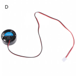 25,5X10Mm 5V 9V 12V 24V &uuml;mmargune minijahutusventilaator Led-lampidele arvutiradiaator 25.5x10mm