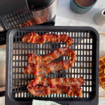 Easy to Clean Air Fryers Rack Oven Crisping Baking Tray Lightweight Labor Saving