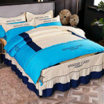 King-/queen-size/kahe suurusega voodilina tekikate Padjap&uuml;&uuml;r Neljaosaline komplekt, tihendav magamistuba, kvaliteetne lihtne voodipesu twin4pc200*230cm