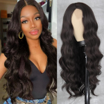 LISI HAIR naiste moodne pikk laineline parukas ilma tukkideta, pits, esiosa heleblond s&uuml;nteetilisest kiust pikk parukas igap&auml;evaseks kandmiseks 60 cm
