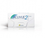 ACUVUE 2 &ndash; kahen&auml;dalased korduvkasutatavad kontaktl&auml;&auml;tsed (-3, l&auml;bipaistev, pakis 6 objektiivi) | Johnson&Johnsonilt