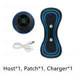 Kaela laetav masseerija elektriline kaelamassaaž EMS kaelal&uuml;lide massaaži massaaži kleebised lihasvalu leevendamiseks 3 piece set