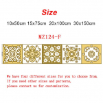 10/15/20/30 cm Kollaste ribadega plaadid Seinakleebis Vannituba K&ouml;&ouml;k Trepid Kapi kaunistus Tapeet Peel Stick Vin&uuml;&uuml;l Kunst Seinapilt 10cmX50cmX1pc