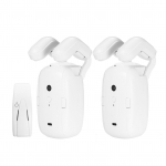 2tk Smart Curtain Motor WiFi BT h&auml;&auml;ljuhtimise l&uuml;liti elektriline kardinarobot APP juhtimistaimer BT valge