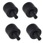 2X Land Rover Range Rover Sport L320 uksesulguri eesmise ja tagumise p&otilde;rkeraua peatuse kummist puhvrite l&auml;bilaskeava neeldumiskomponendid 4PCS