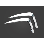 For Hyundai Sonata 10Th DN8 ABS Chrome Eesmise udutule raami kate Auto h&otilde;be
