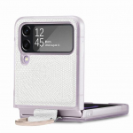 S&otilde;rmej&auml;lgedeta &otilde;huke s&otilde;rme&uuml;mbris Samsung Galaxy Z Flip 4 5g Flip4 Flip3 Flip 3 kaitse&uuml;mbris Samsung Flip4 &uuml;mbriste jaoks for Samsung Z Flip 4 valge