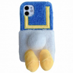 Karvane Duck Fluffy Plush armas pehme kate Samsung Galaxy A32 A82 A72 A52 A42 A22 A12 5g A02 A02s F62 F52 F22 F41 M62 M31s soe for M62