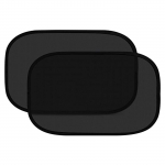 2 TK autoakna vari UV-kiirguse blokeerimiseks ja laste kaitsmiseks must