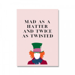 P&otilde;hjamaade koomiksite plakat TV klassikaline l&otilde;uendimaal Tsitaat Kunstitr&uuml;kk Alice Wonderland Seinapildid elutoa sisekujunduseks A4 21x30cm No Frame