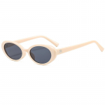 V&auml;ikese raamiga vintage p&auml;ikeseprillid meeste br&auml;nd Disainer p&auml;ikeseprillid meestele moevarjud ovaalsed peegel must retro oculos de sol