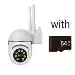 5G ja 2,4G kaheribaline juhtmevaba turvakaameras&uuml;steem koduseks v&auml;listingimustes 5G WiFi &ouml;&ouml;n&auml;gemiskaamera 1080p HD EU Plug+64G Card