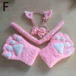 Uus T&uuml;druk Kass K&auml;pp Kindad Labakindad Cosplay Karud Palus Lolita Multikas kohev loom Anime Paks