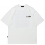 Harajuku Streetwear Unisex lilleline T-s&auml;rk M valge